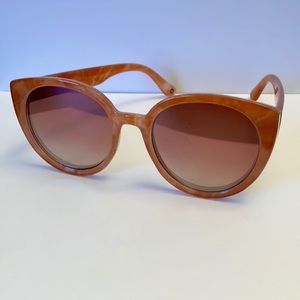 Anthropologie Orange Sunglasses